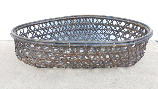 Oval Wicker Basket