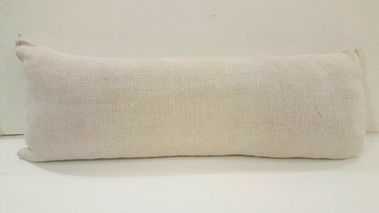 Natural French Grain Sack Body Pillow Case