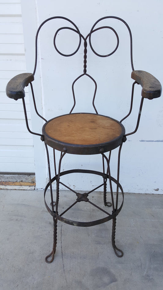 Tall Ice Cream Stool