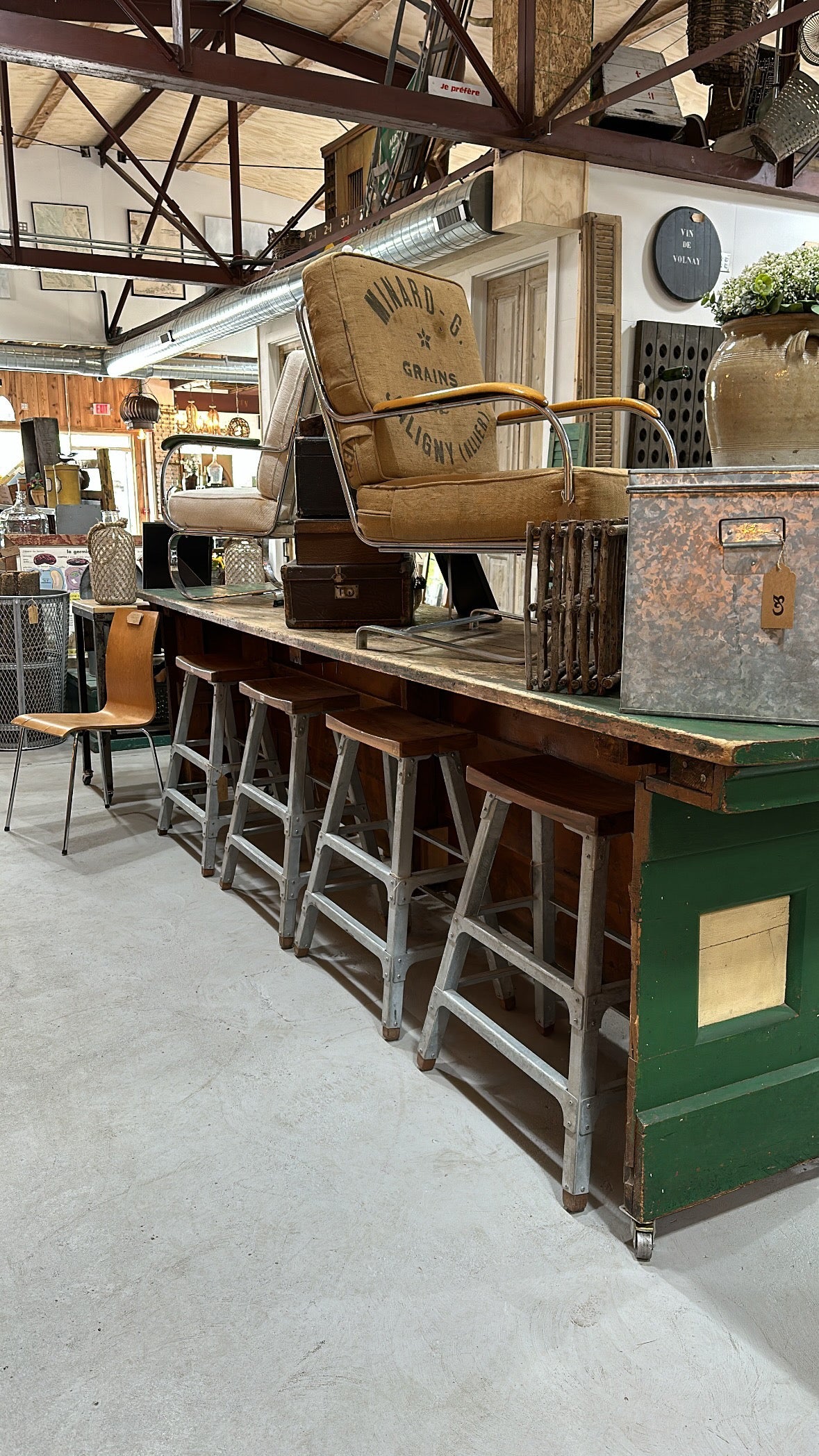 12’ Vintage Store Counter / Bar