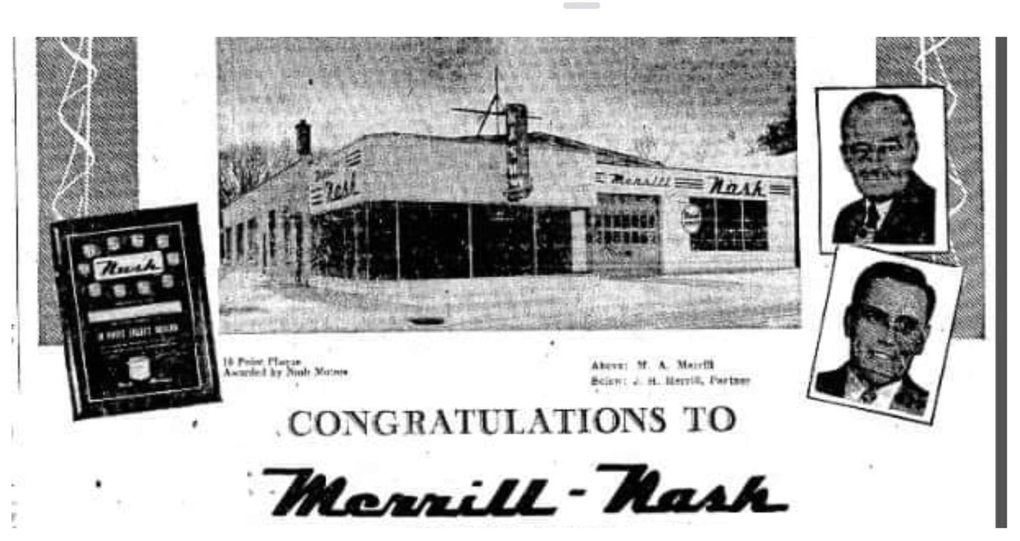 Nash Auto Dealership Storage Cubby on Casters