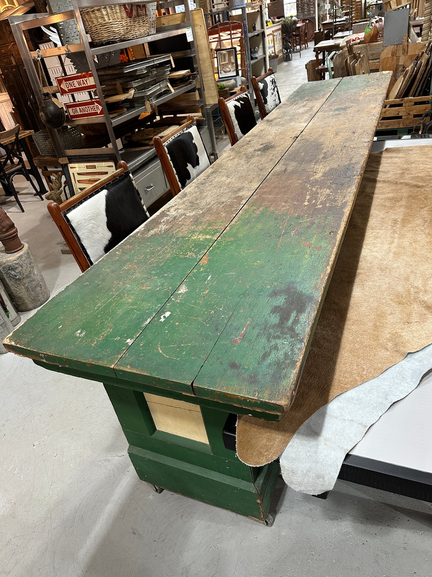 12’ Vintage Store Counter / Bar