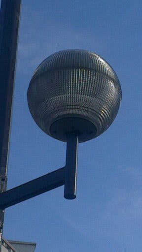 Repurposed Parisian Street Light (Small)