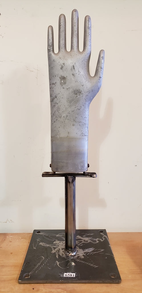 Industrial Glove Mold on Stand