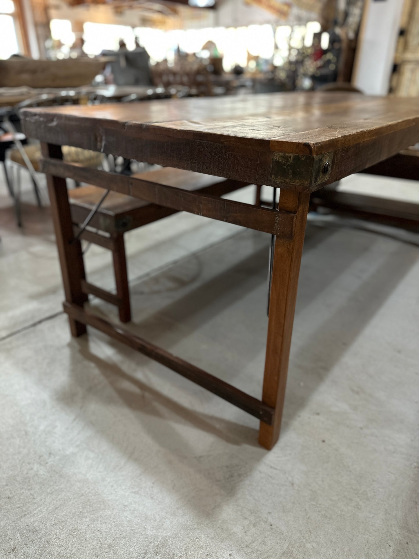 Extra Large Wood Folding Table (6ft)