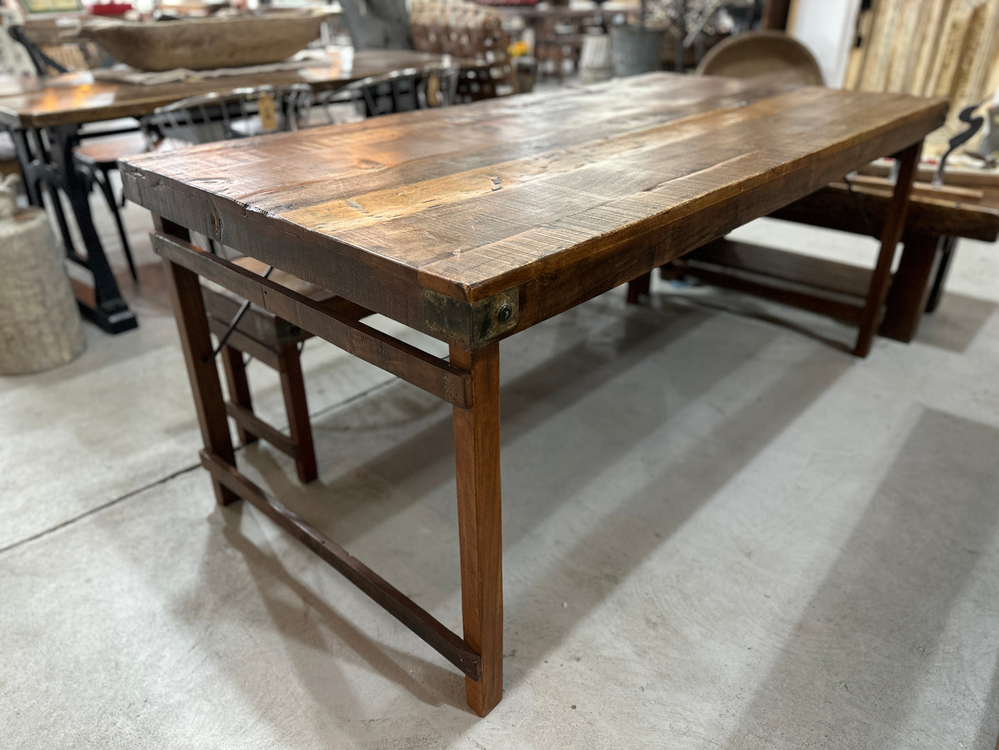 Extra Large Wood Folding Table (6ft)