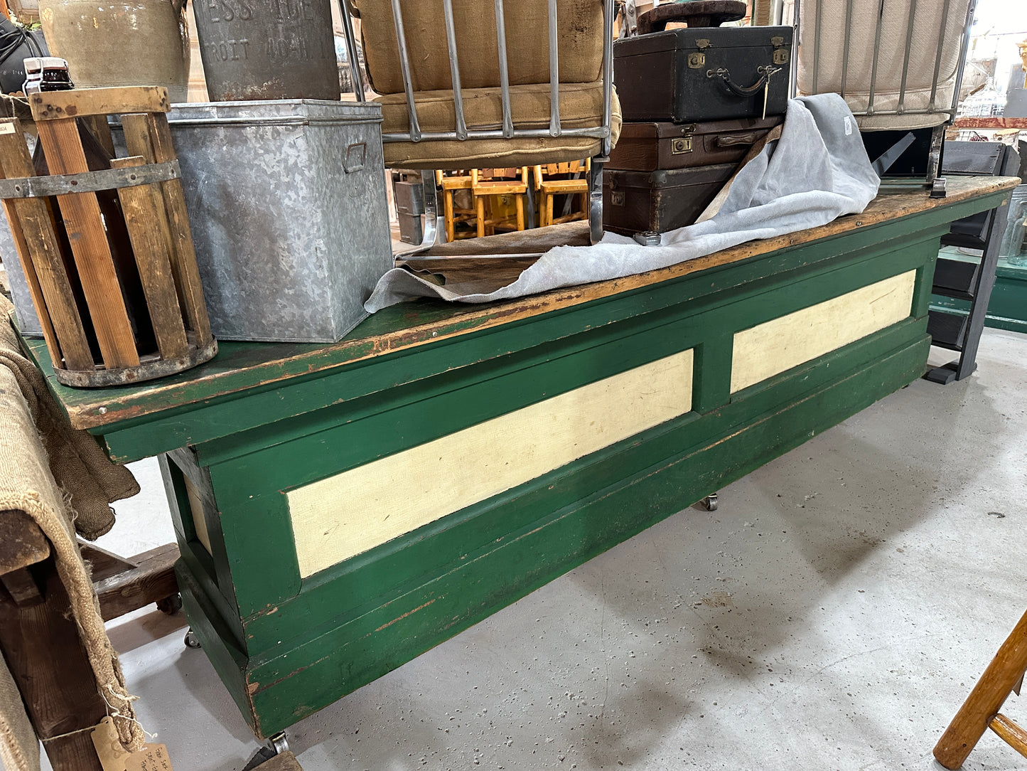 12’ Vintage Store Counter / Bar