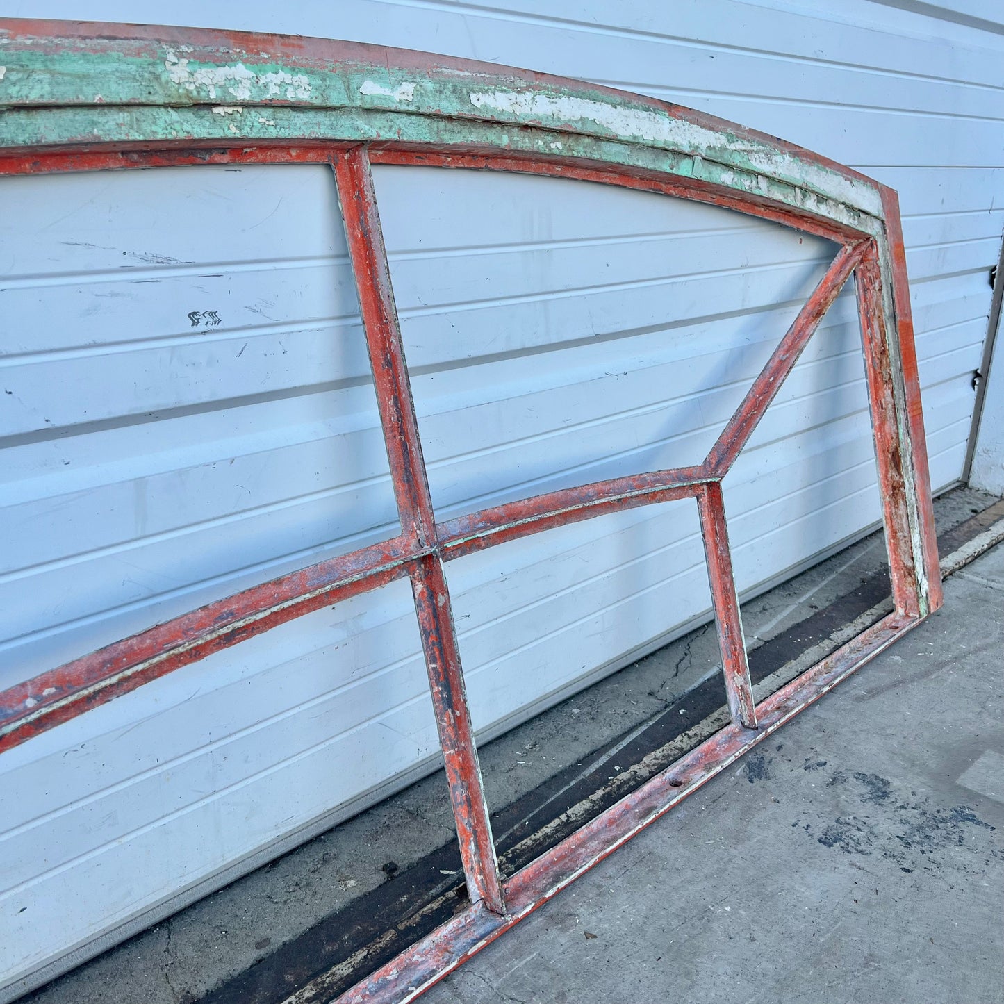 Steel French 6-Pane Mirrored Window