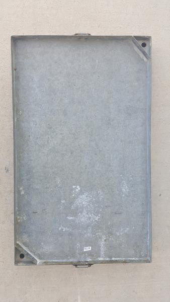 Galvanized Warming Tray