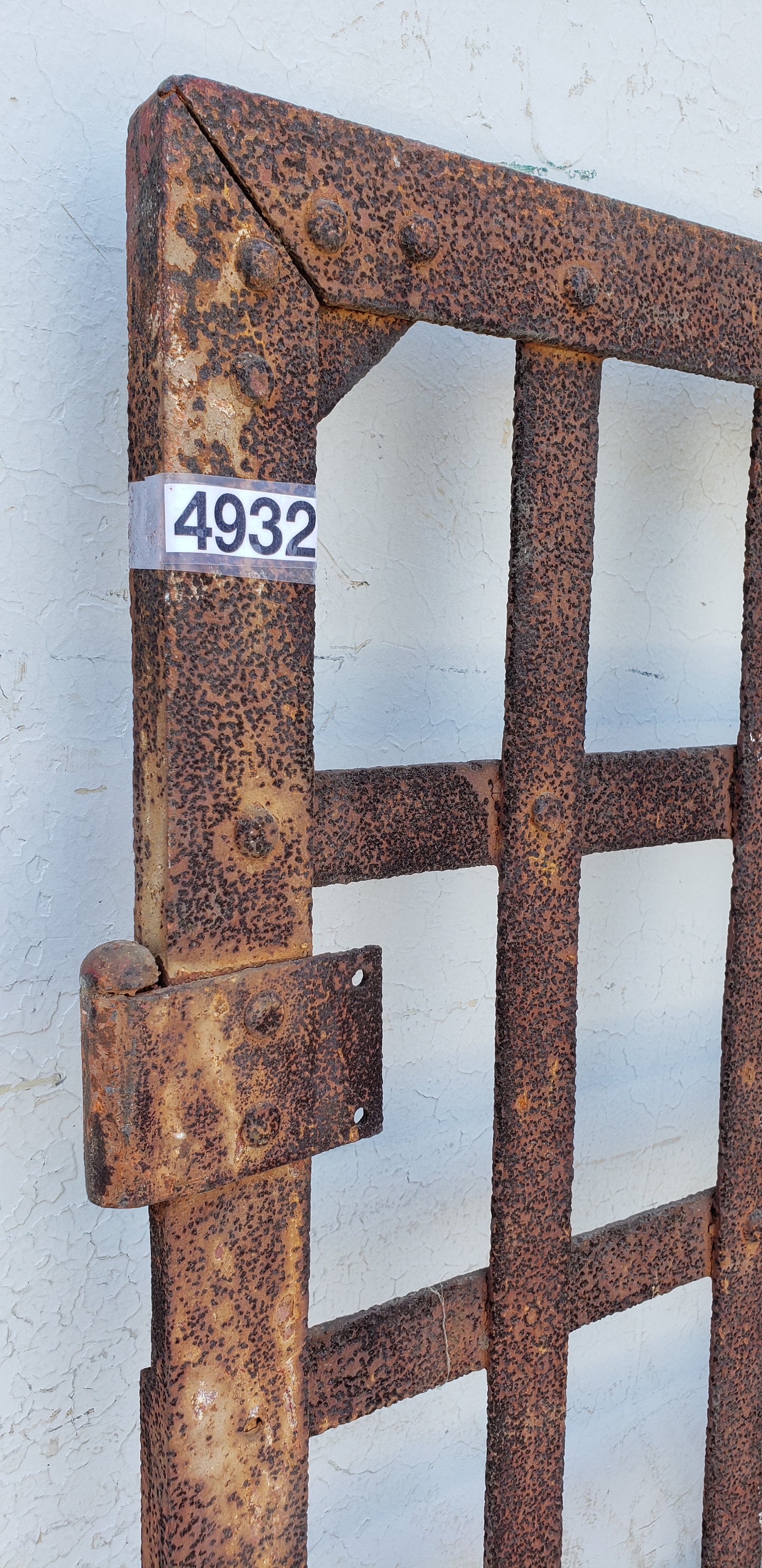 Rusty Iron Gate/Garden Trellis