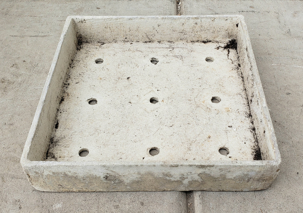 succulent warehouse Square Willy Guhl Succulent Tray – Antiquities Warehouse of Grand Traverse