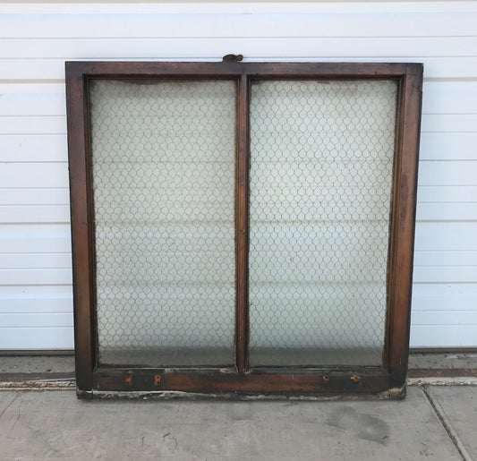 2 Pane Wood Window