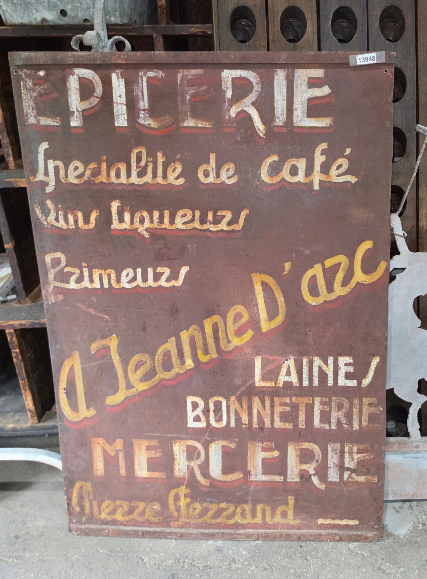French Cafe Sign