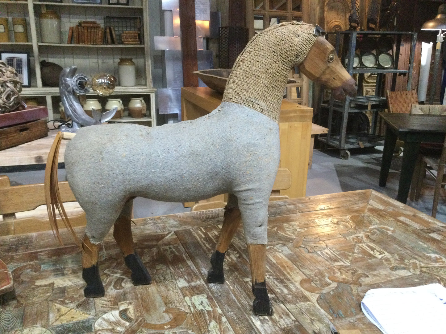 Deconstructed Child’s Horse Figure