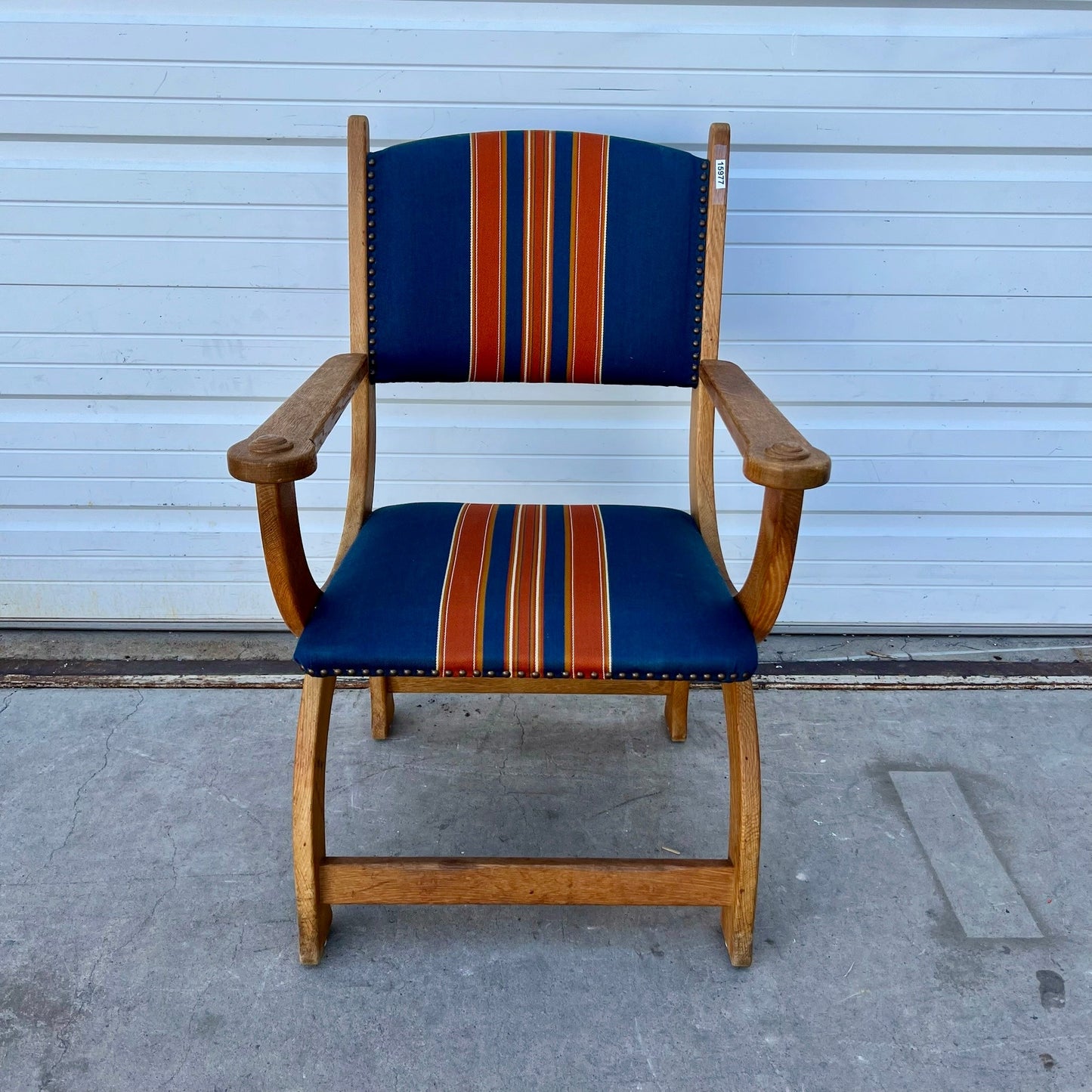 Oak "Kurul" Chair for EG Kvalitetsmøbel, 1960s Denmark