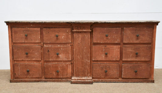 French Antique Apothecary Cabinet