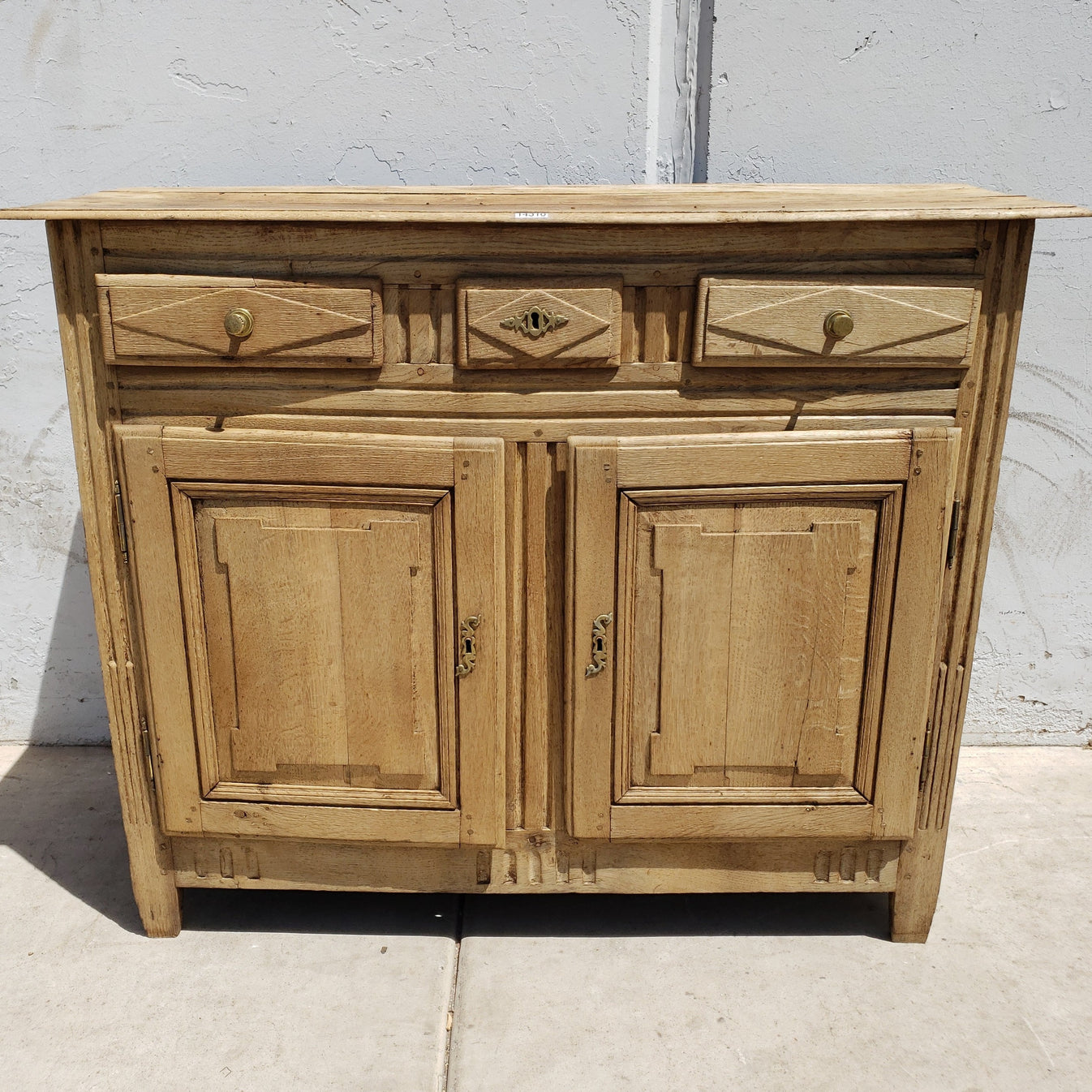 Bleached French Sideboard