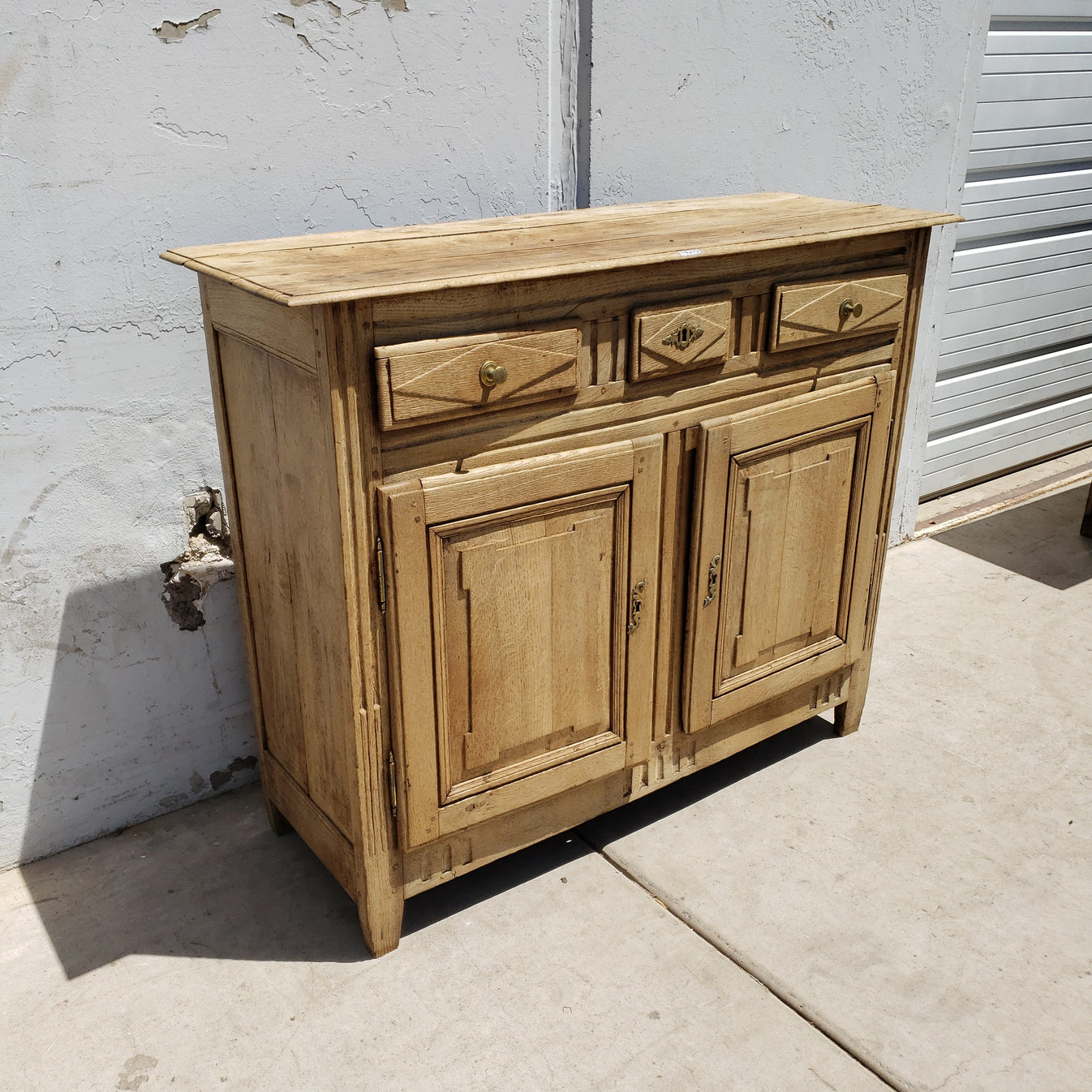 Bleached French Sideboard