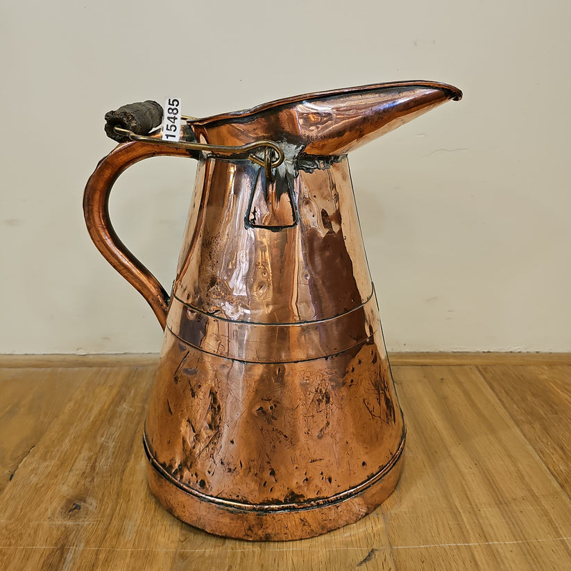 French Copper Pitcher
