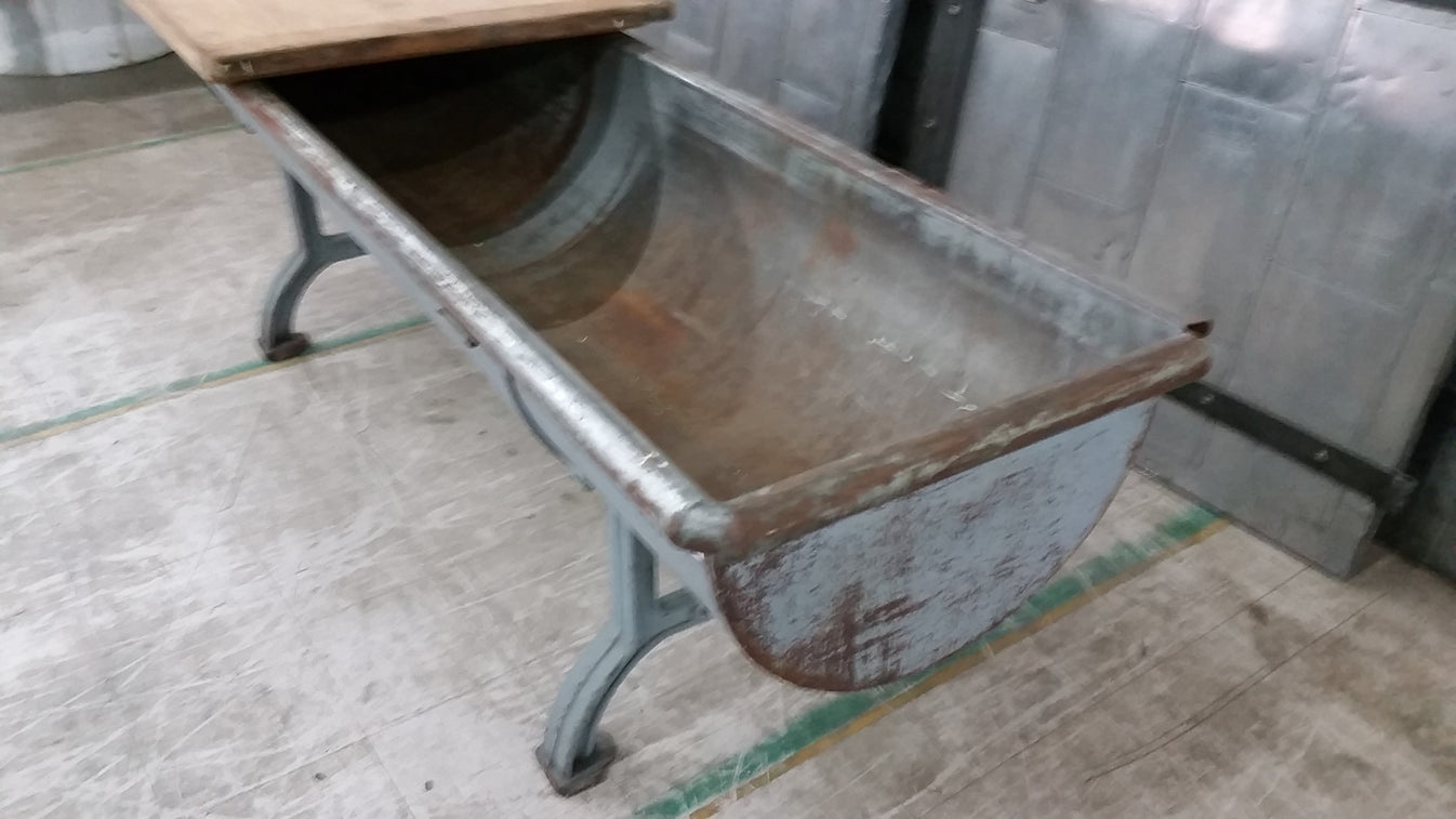 Grey Dough Box Table