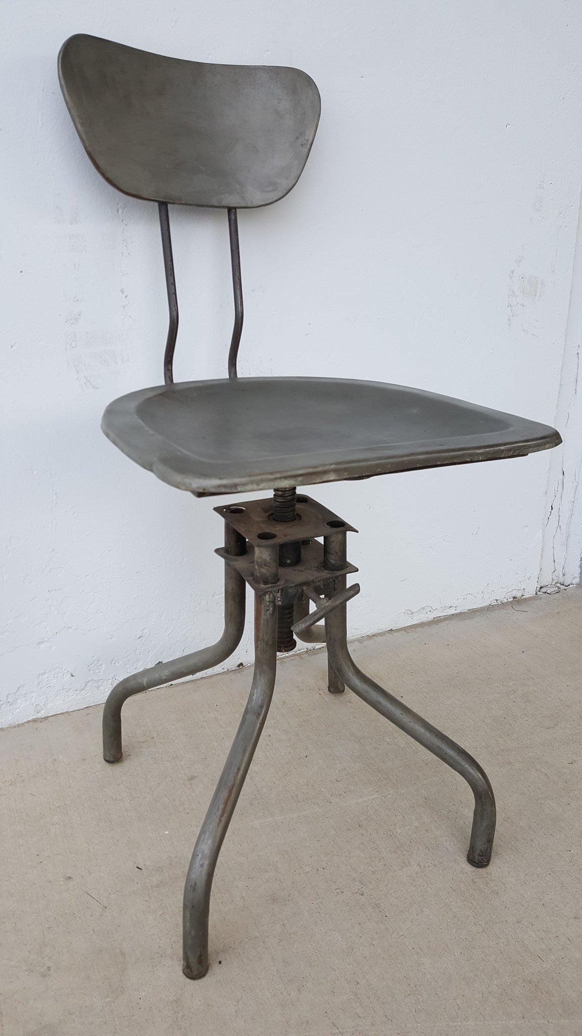 Vintage Adjustable Metal Chair