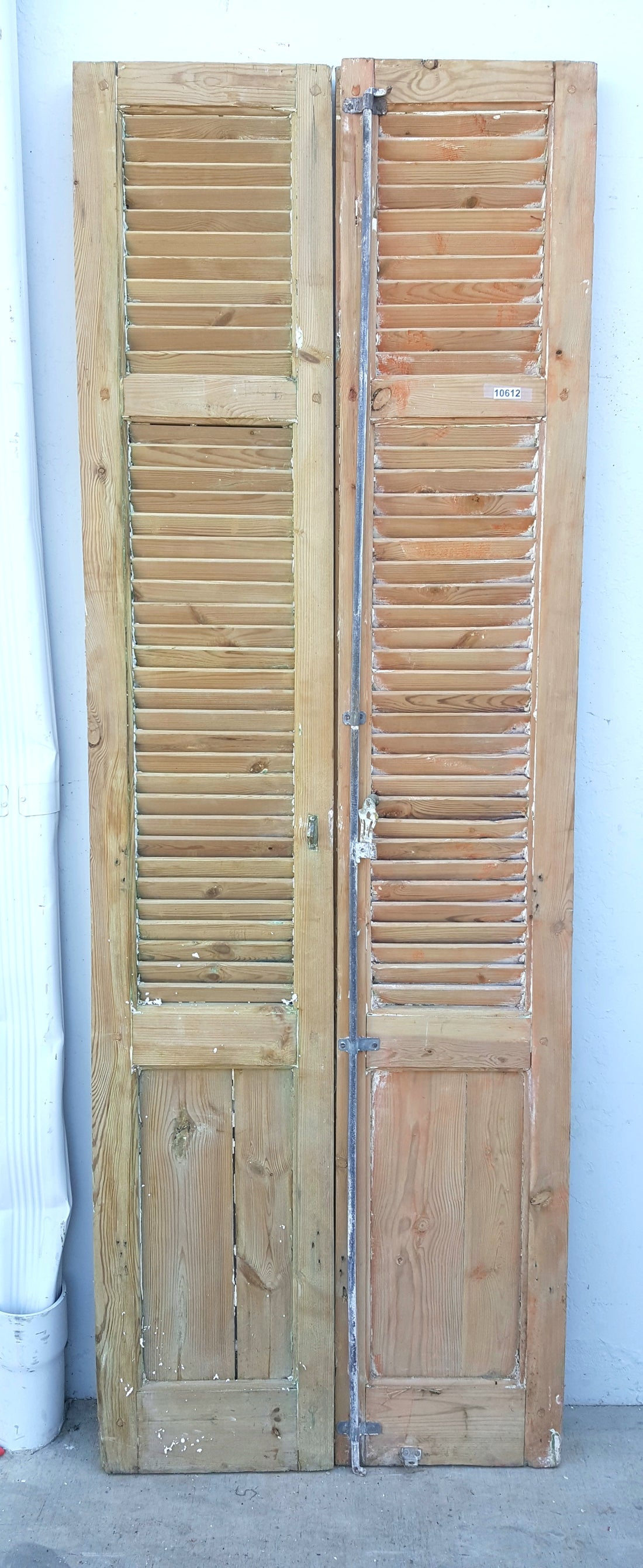 Pair of Wooden French Shutters