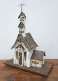“Bird House” Church Eclectic Folk Art