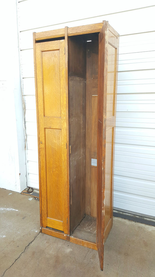 Set of Wooden Lockers