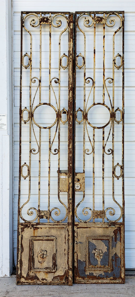 French Chateau Iron Entry Gates
