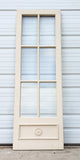 6 Lite White Single French Door