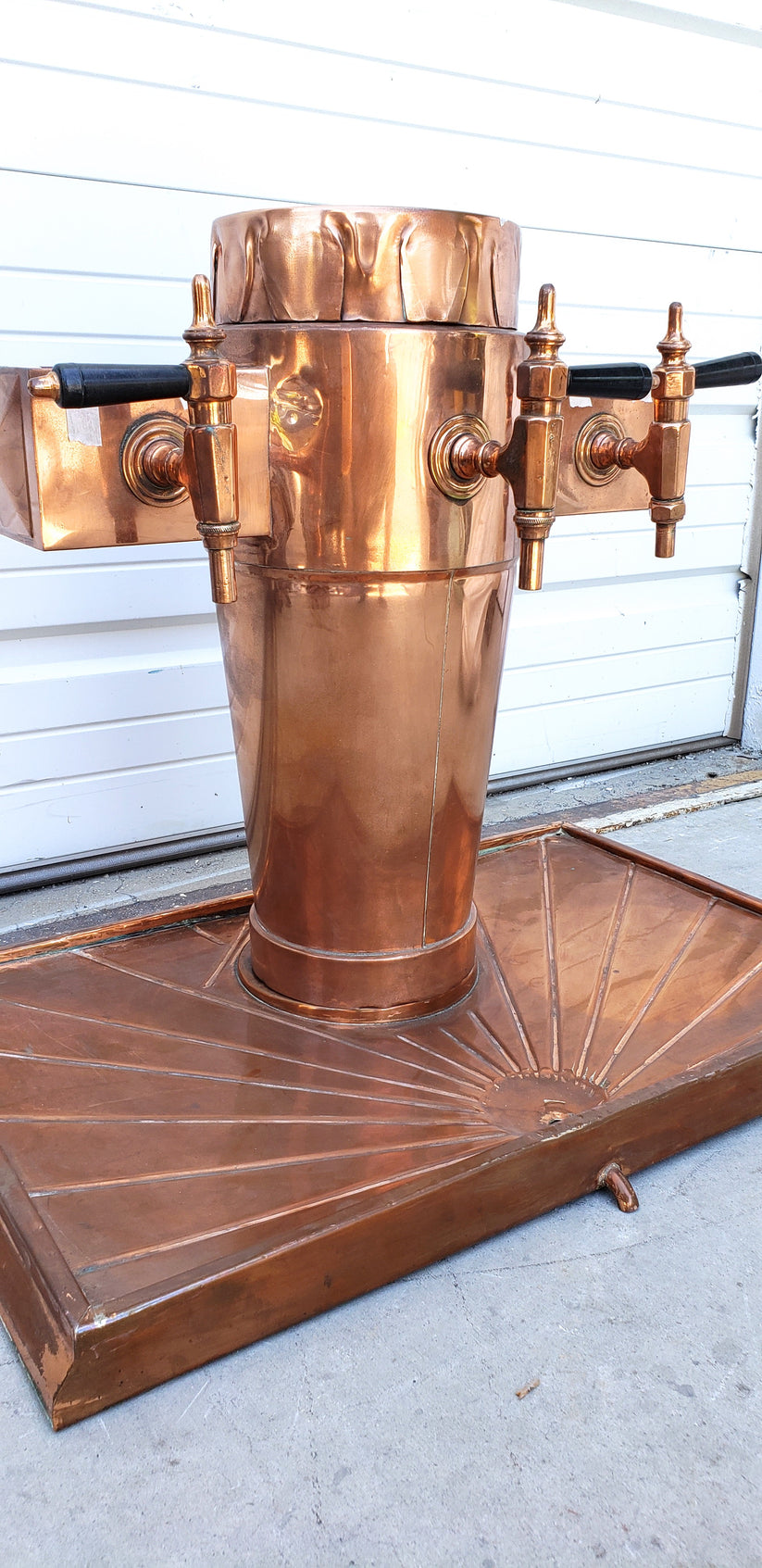 Copper Colored Kitchen Bar Tap
