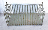 French Zinc Crate