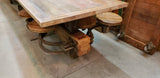 6 Swivel Seat Dining Table