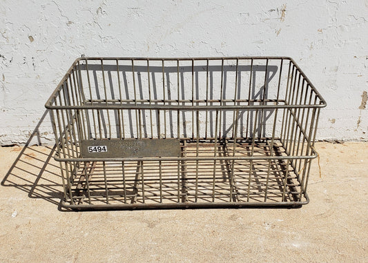Metal Wire Milk Crate