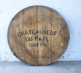 French Wine Barrel Top