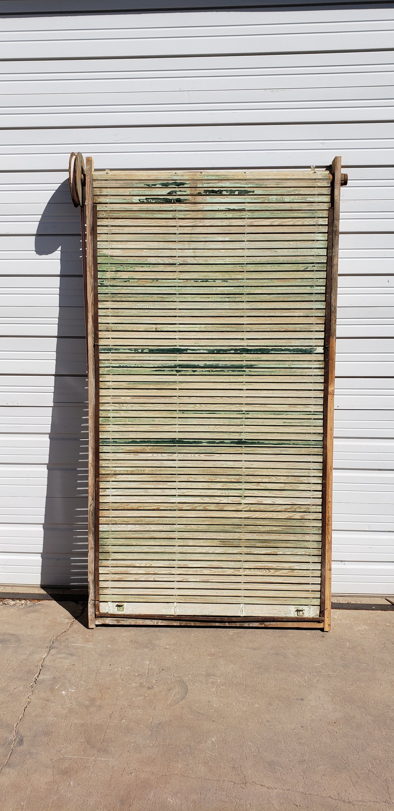 Wood Roll Down Shutters