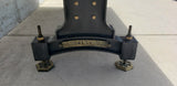 Iron Dining Table with Wood Top