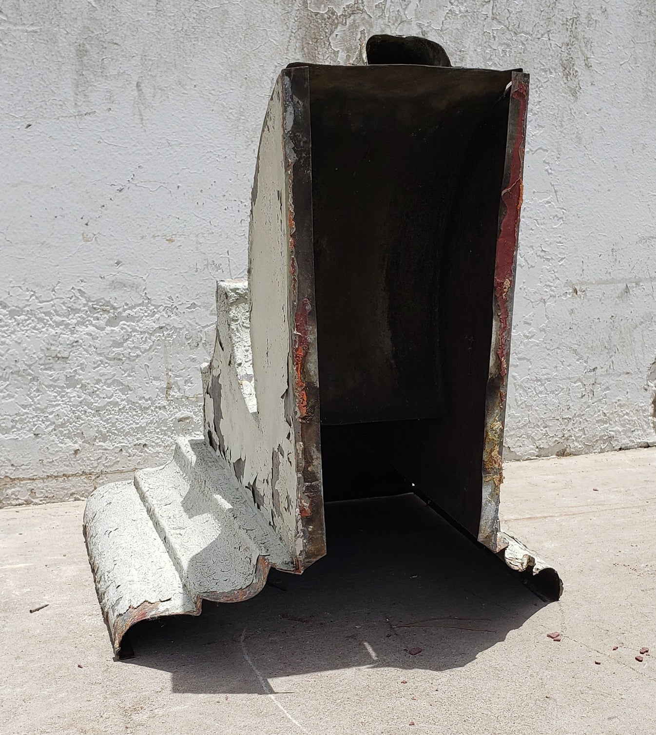 Antique Galvanized Tin Corbel