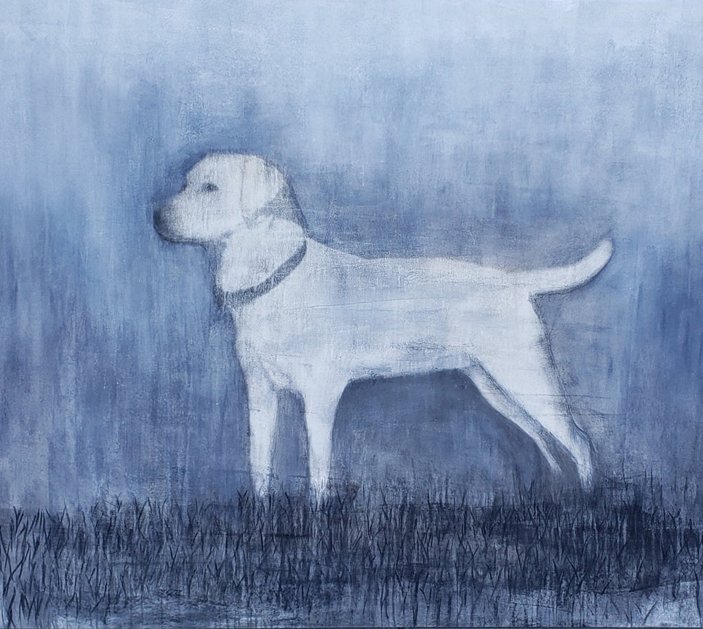 "Dog" Painting by Matt Priebe