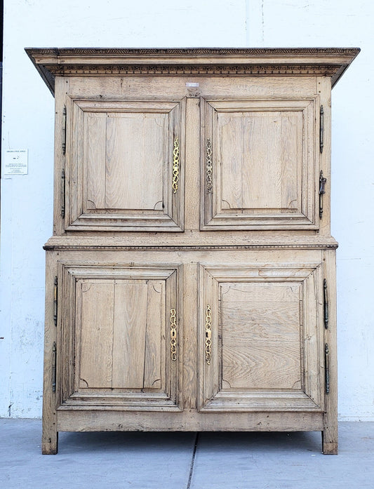 Bleached French Cabinet