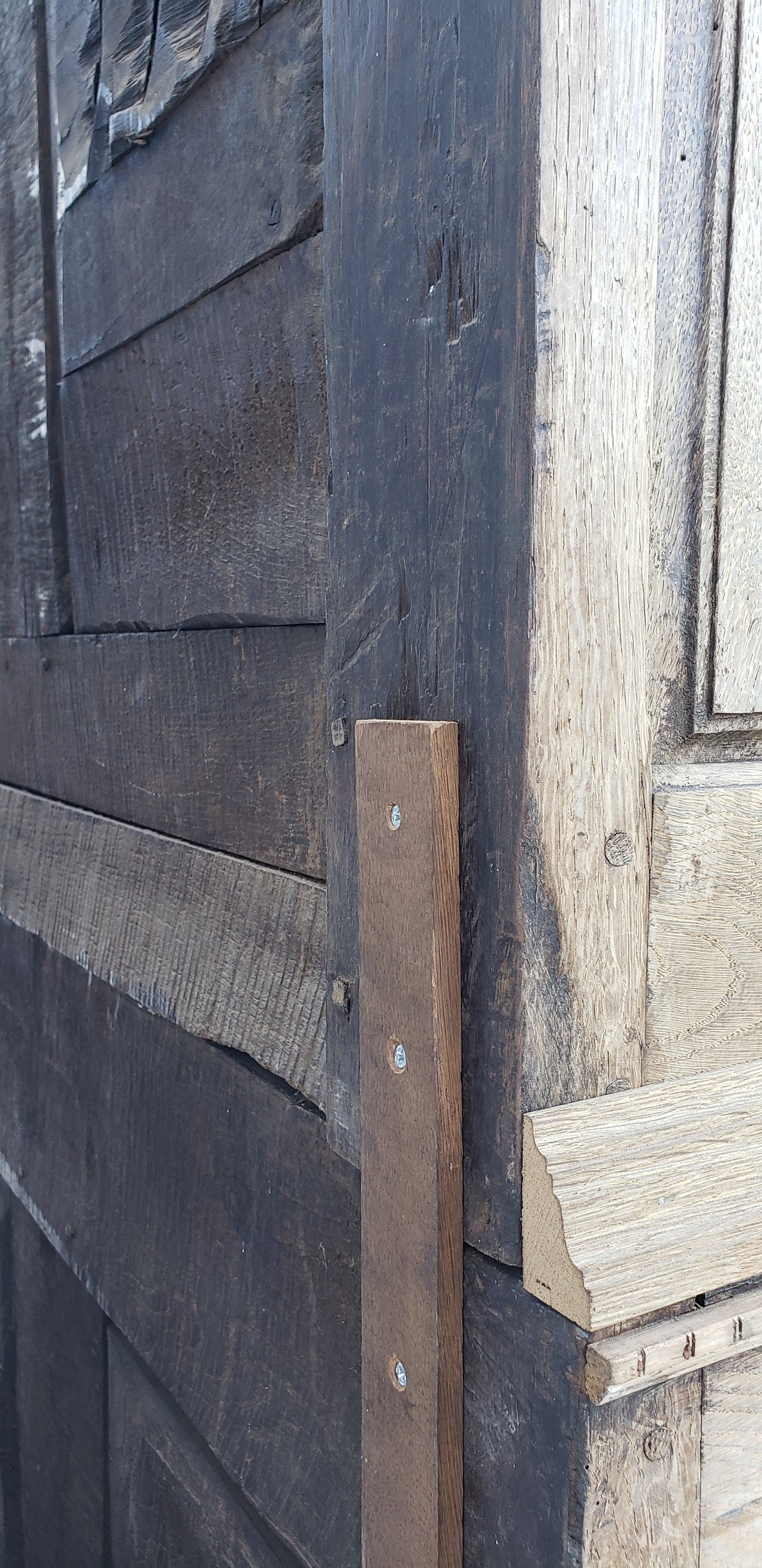 Bleached French Cabinet