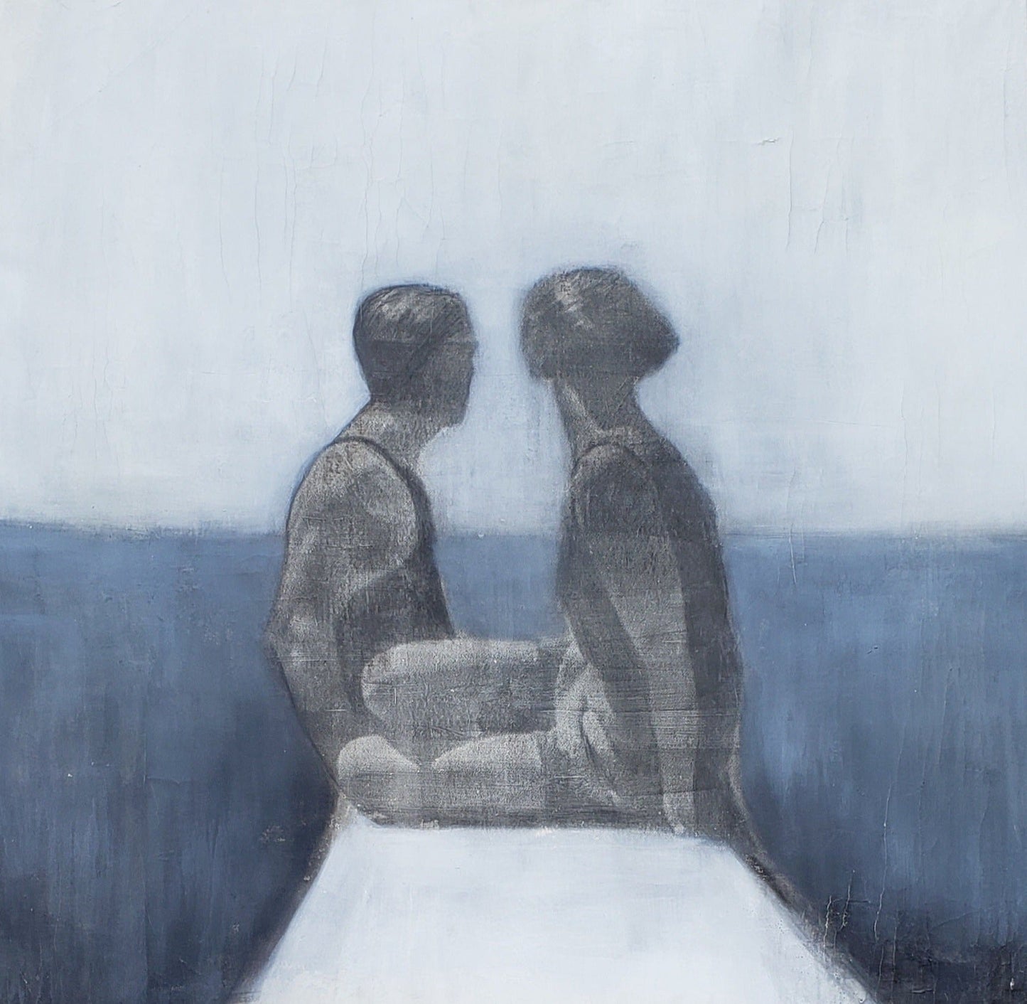 "Bathers" Painting by Matt Priebe