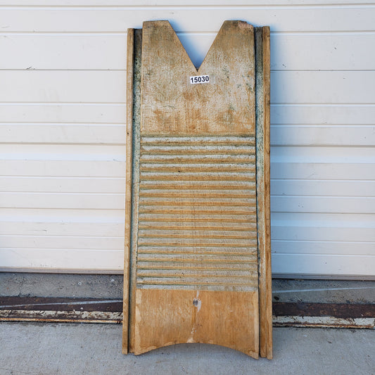 Antique Wooden Wash Board