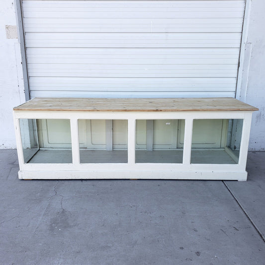 French Painted Retail Display Case