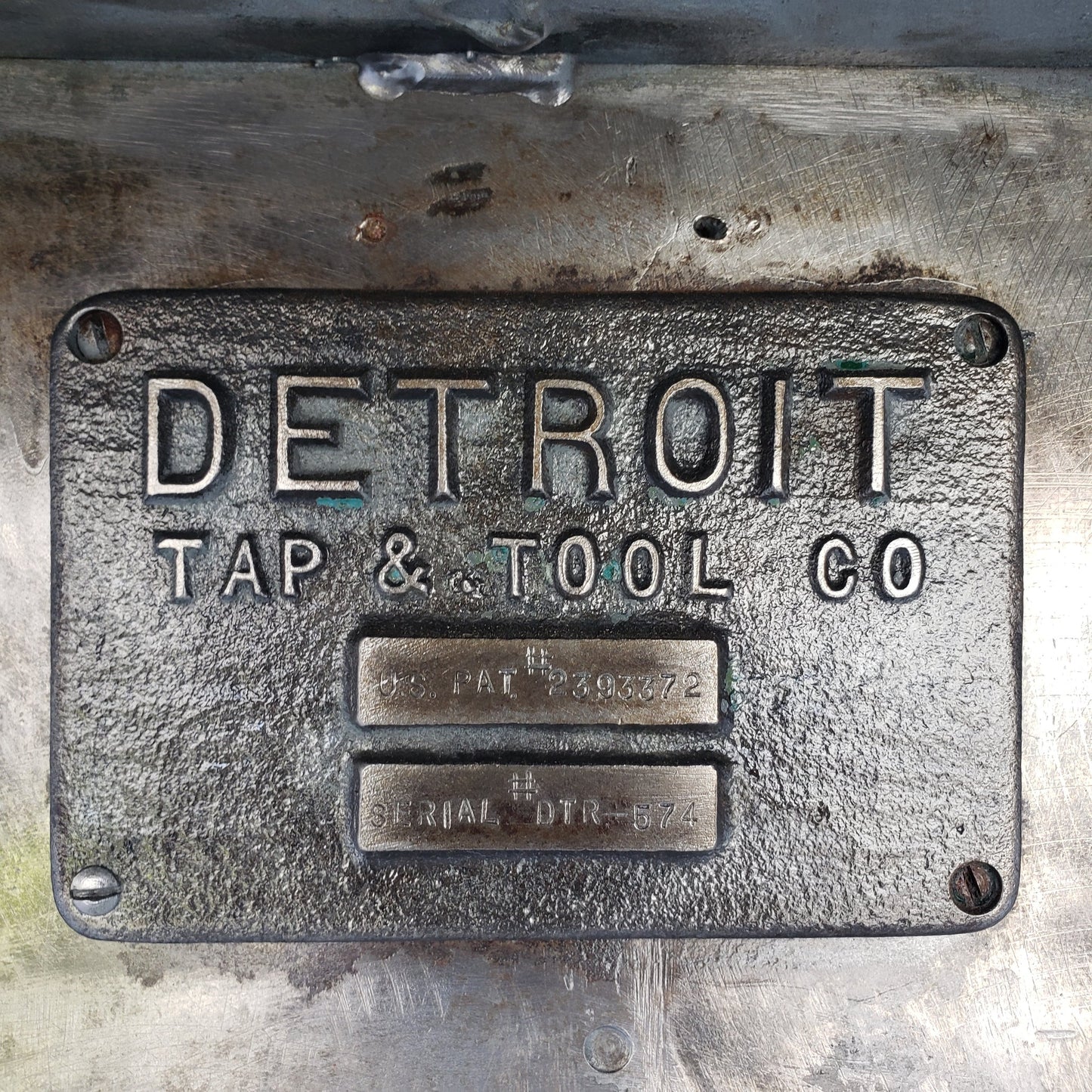 Industrial Machinery Pedestal Base Steel Top Table