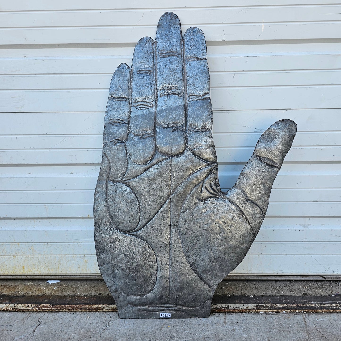 Zinc Hand Wall Hanging