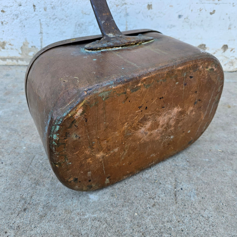 French Covered Copper Pan