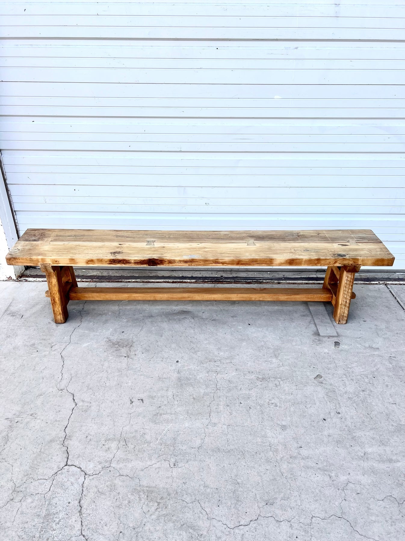 7ft Wood Bench