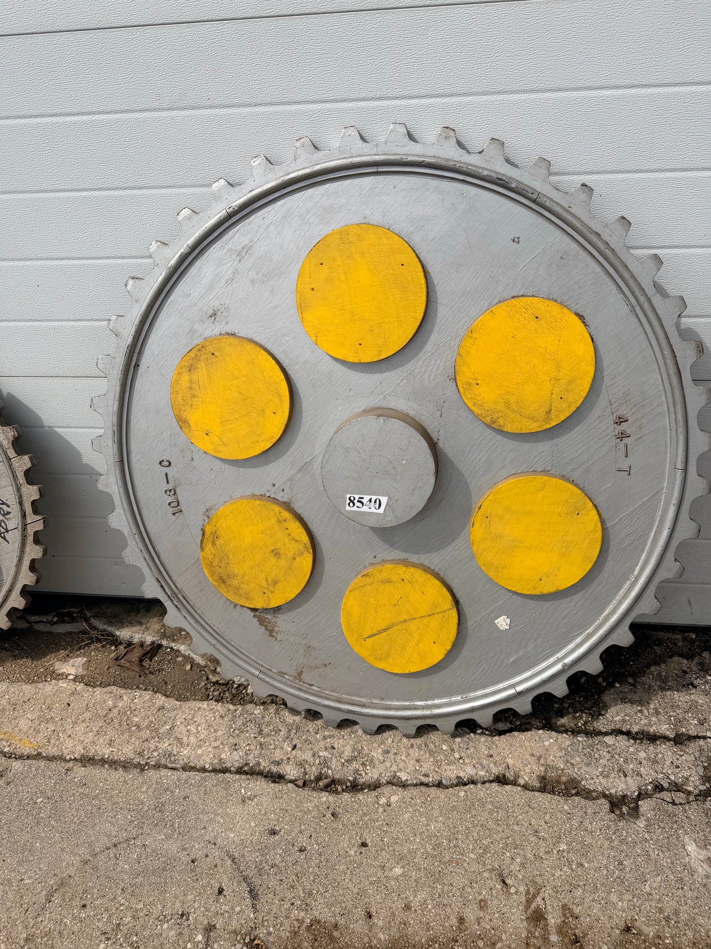 Large Industrial Wooden Wheel/Gear