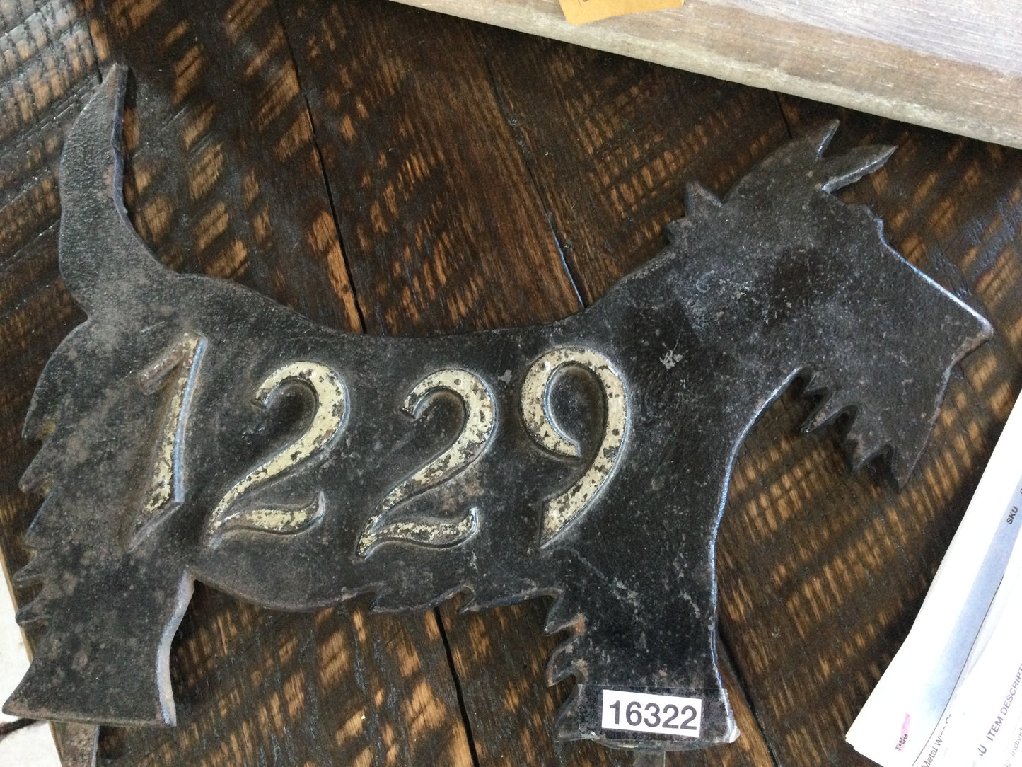Iron Scottie Dog